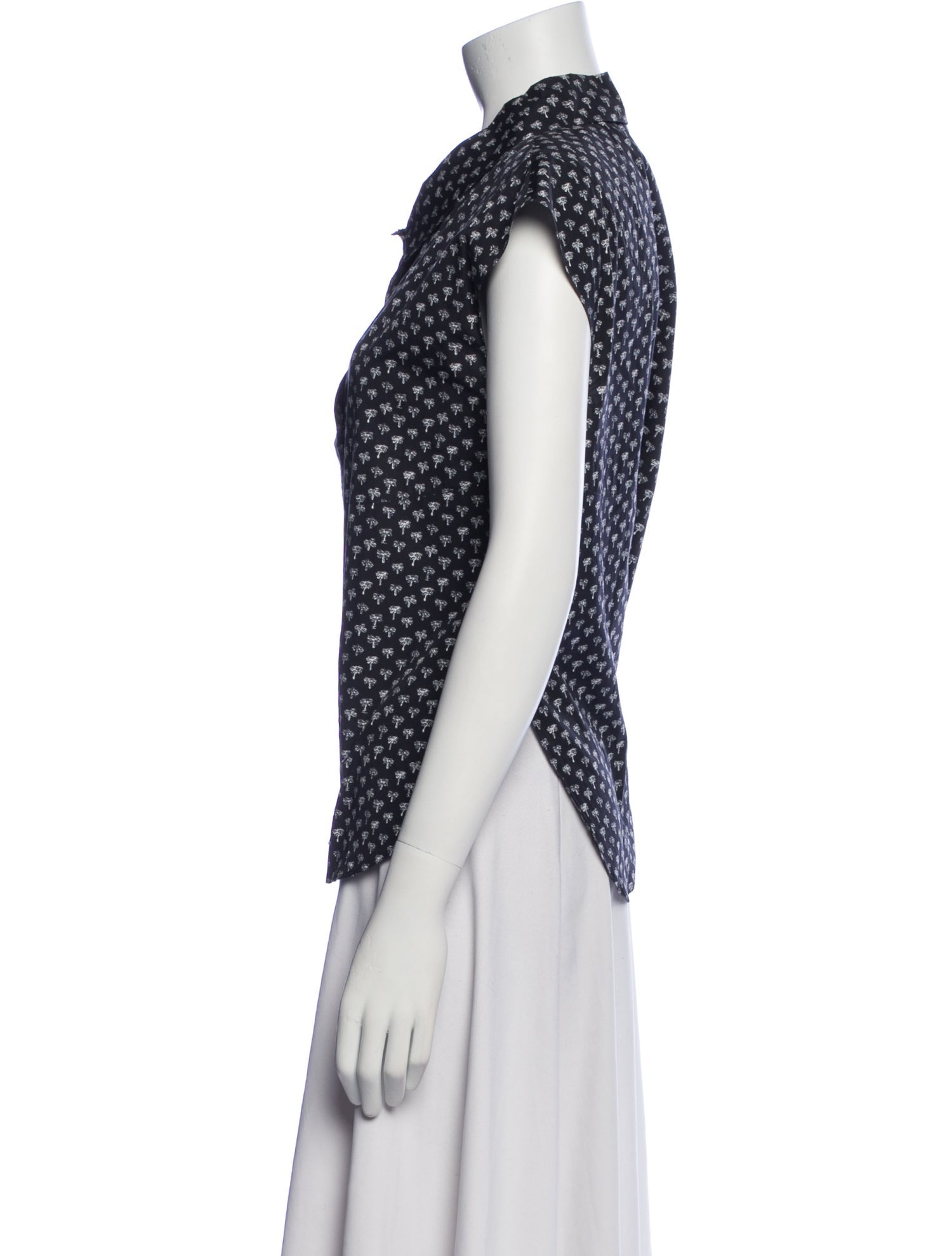 Chanel 2012 Printed Top